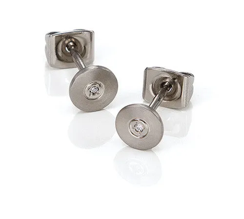 0545-01 Boccia Titanium Earrings