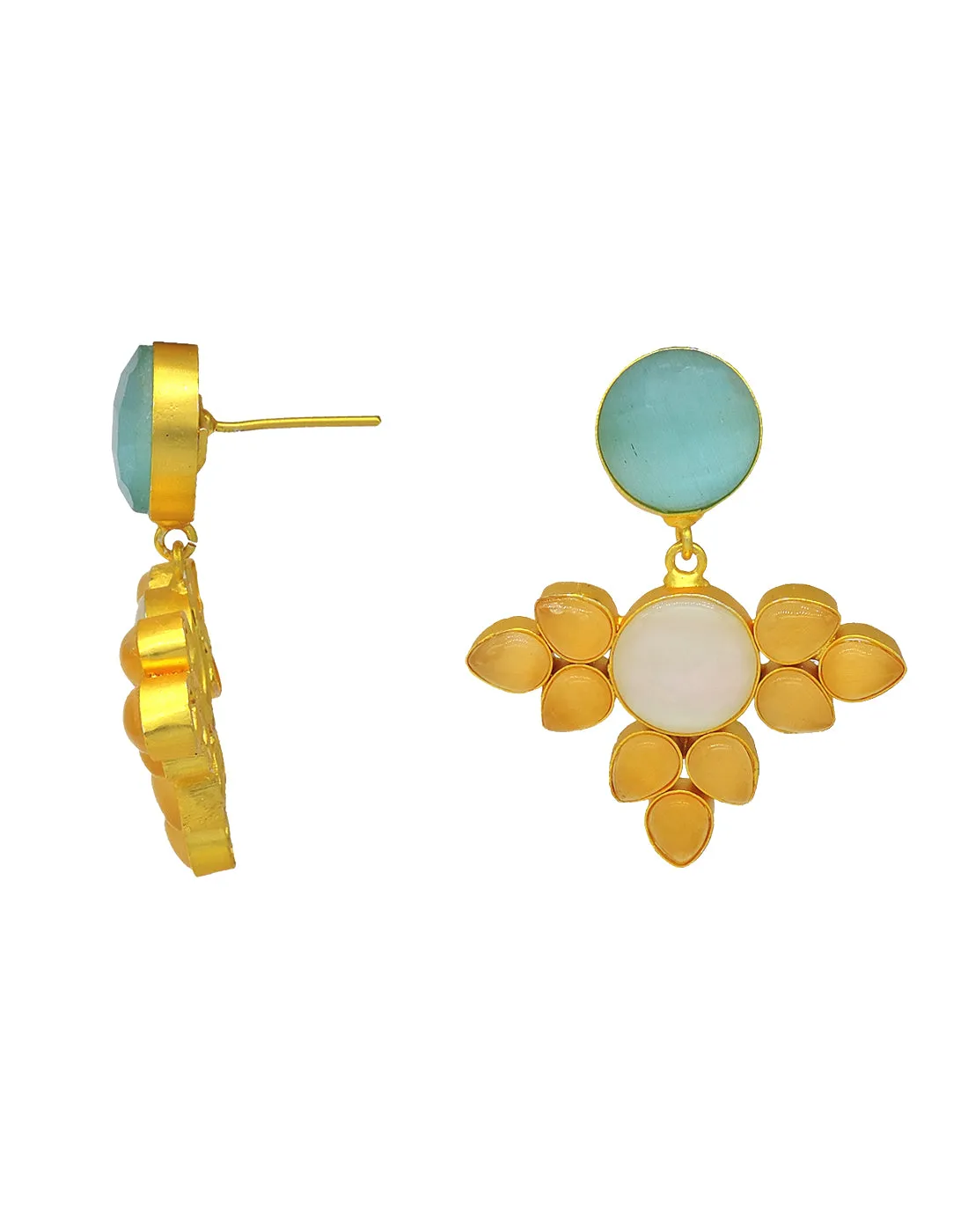 Azure & Ochre Earrings