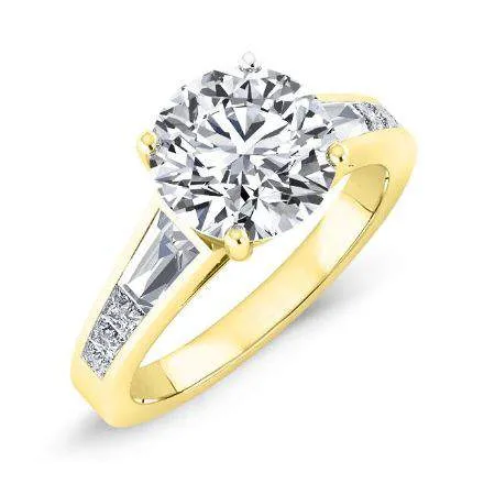 Bergamot - Round Lab Diamond Engagement Ring (IGI Certified)