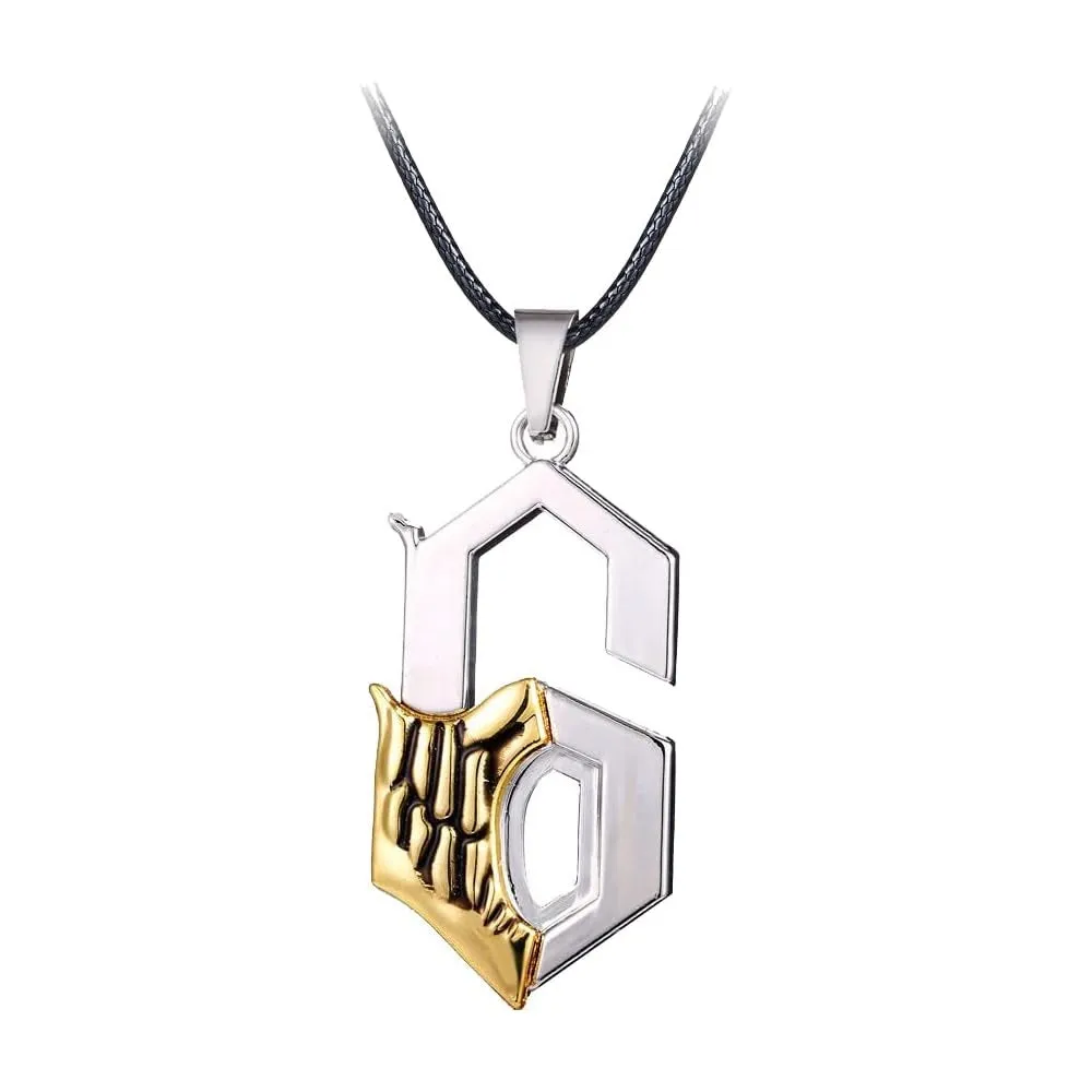 Bleach Anime Grimmjow Shape 6 Necklace Pendant