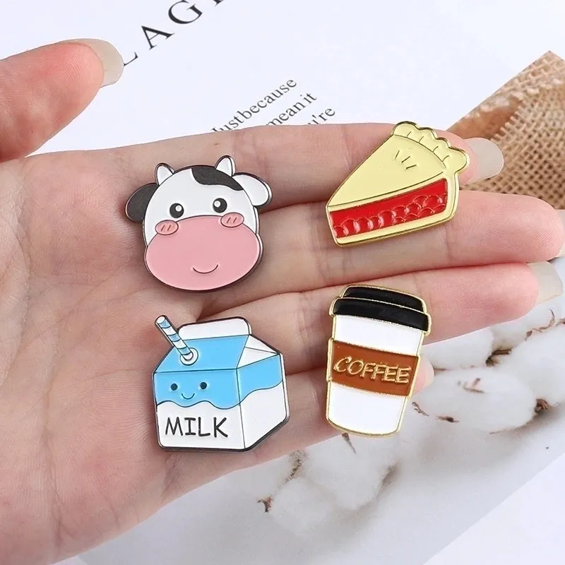 Cartoon Style Pin Geometric Alloy No Inlaid Unisex Brooches