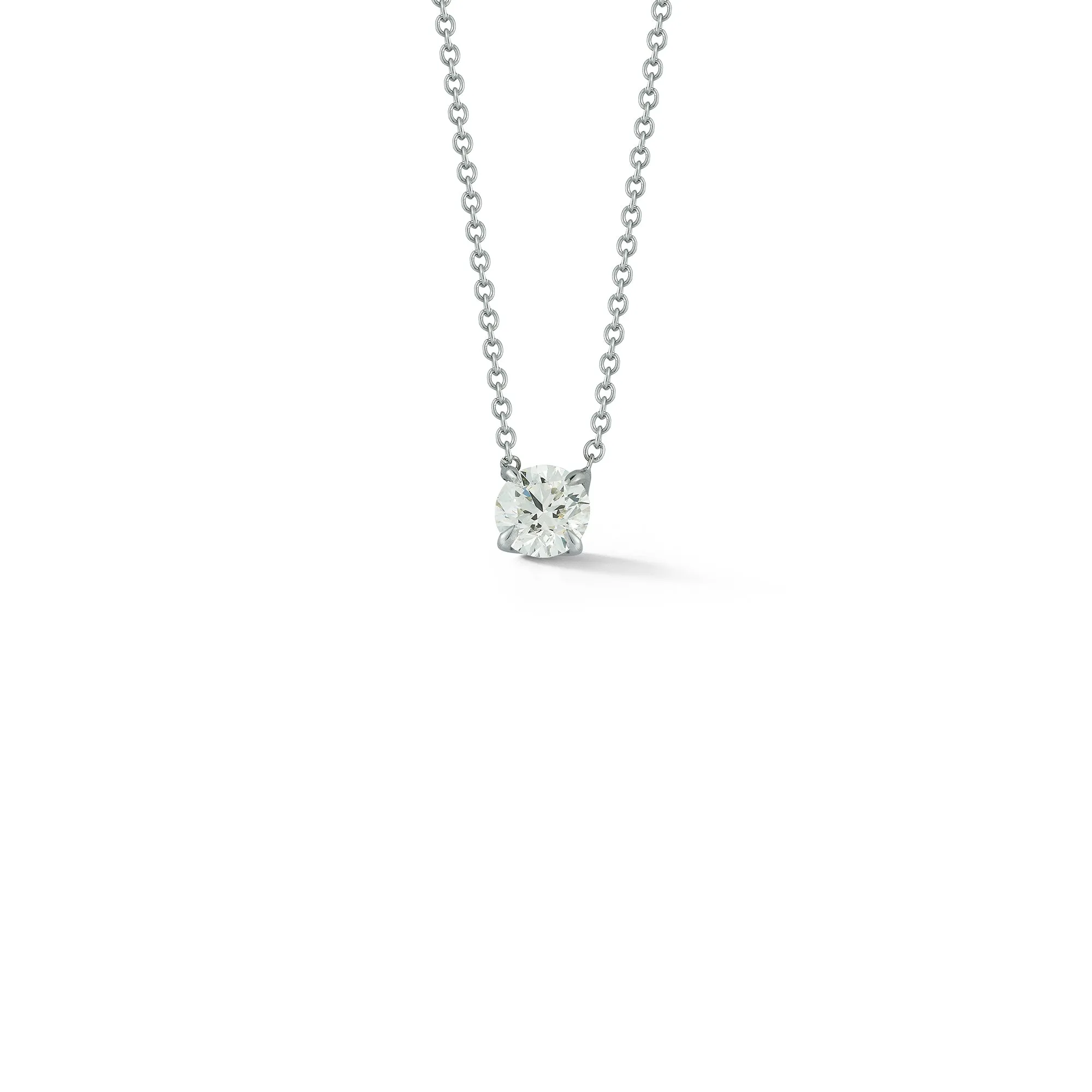 DRD 0.50 ct. Round Diamond Solitaire Necklace