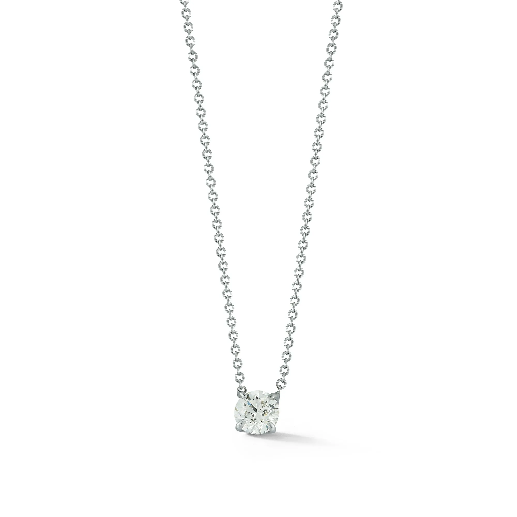 DRD 0.50 ct. Round Diamond Solitaire Necklace