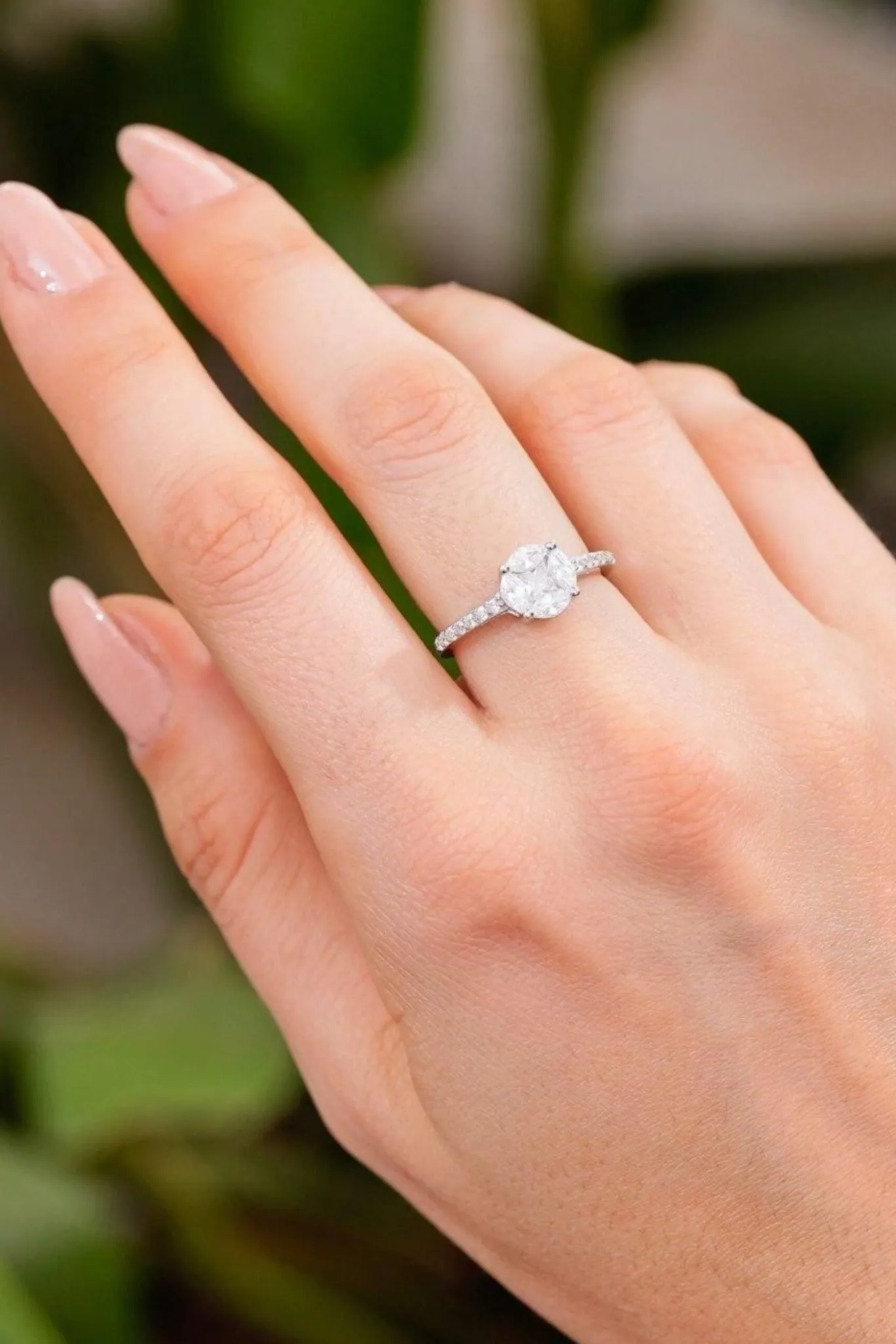 Elegant Cubic Zirconia Solitaire