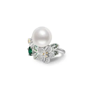 Elegant Edison Pearl Ring WR00002 | GARDENS