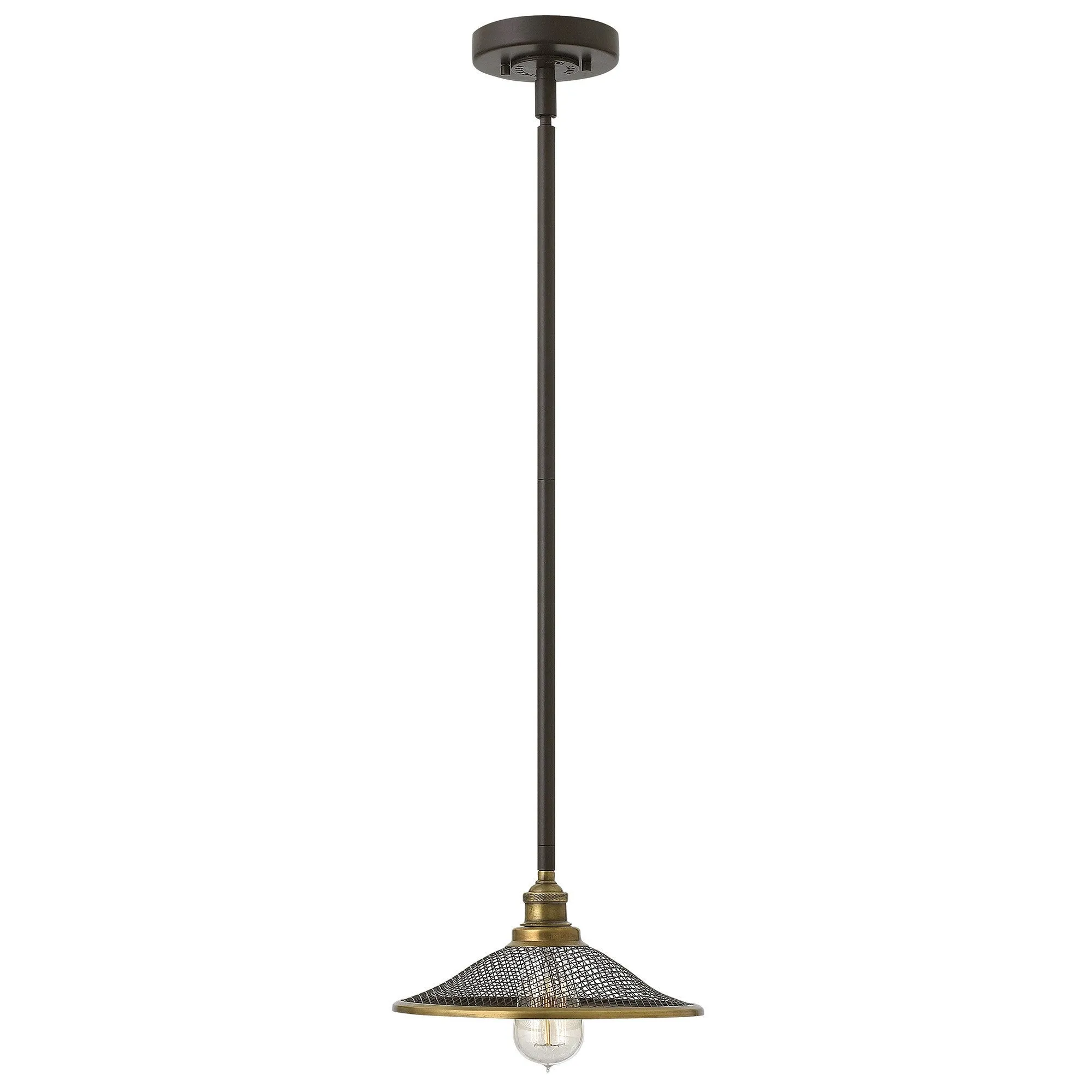 Embankment Bronze Single Pendant - ID 7153