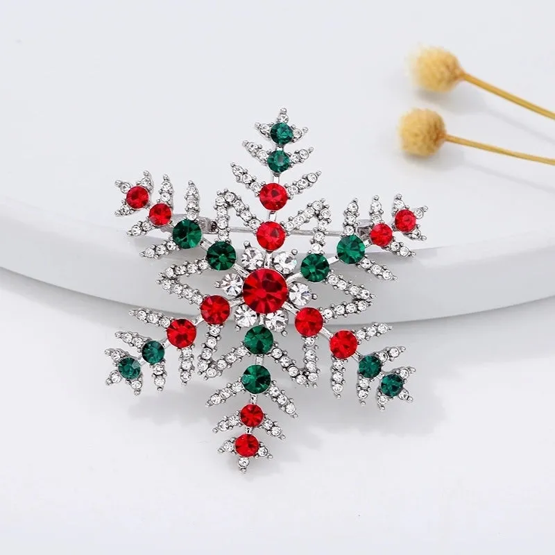 Fashion Pin Geometric Alloy Enamel Rhinestones Unisex Brooches