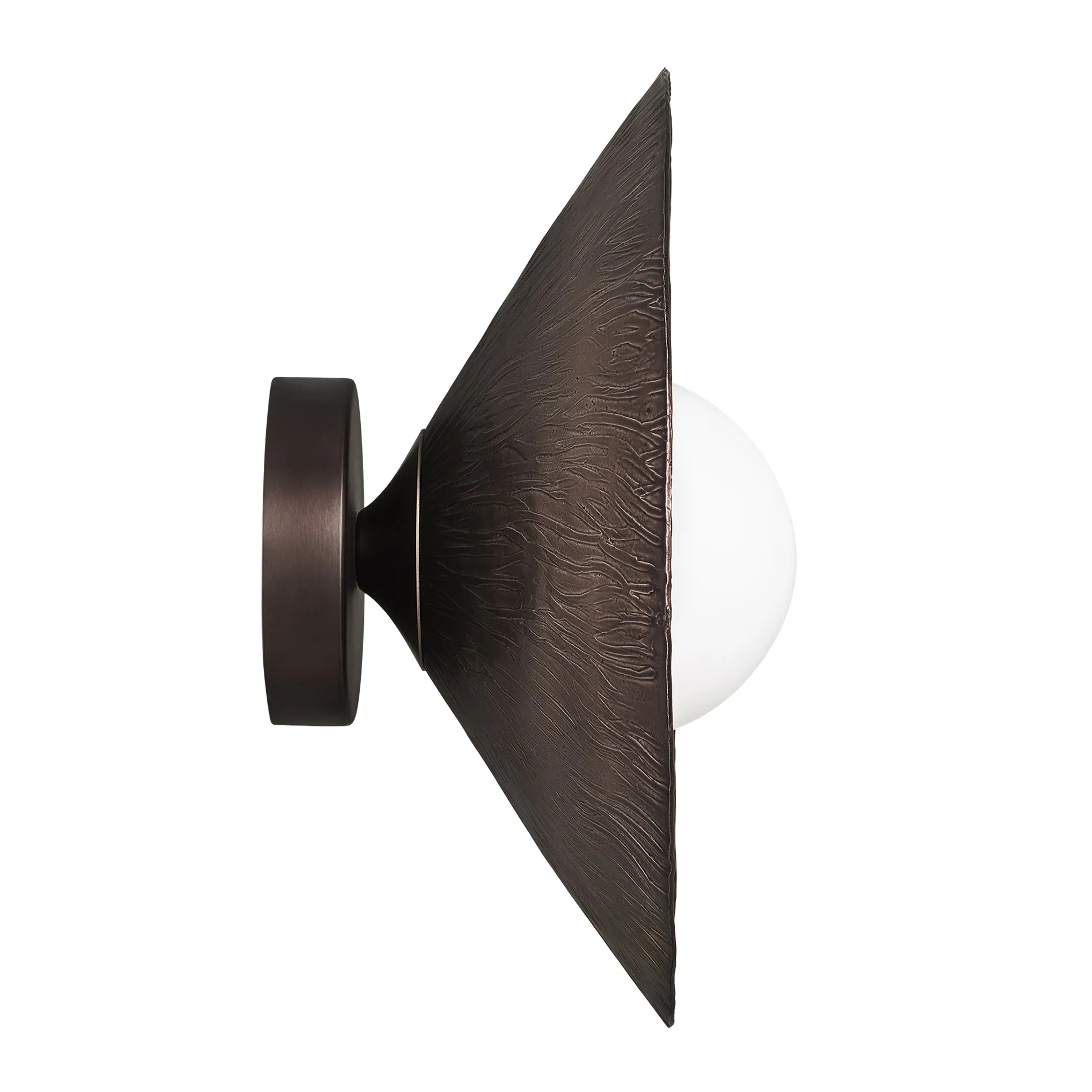 Flume Diffuser Wall Light - 12 Inch - Bronze