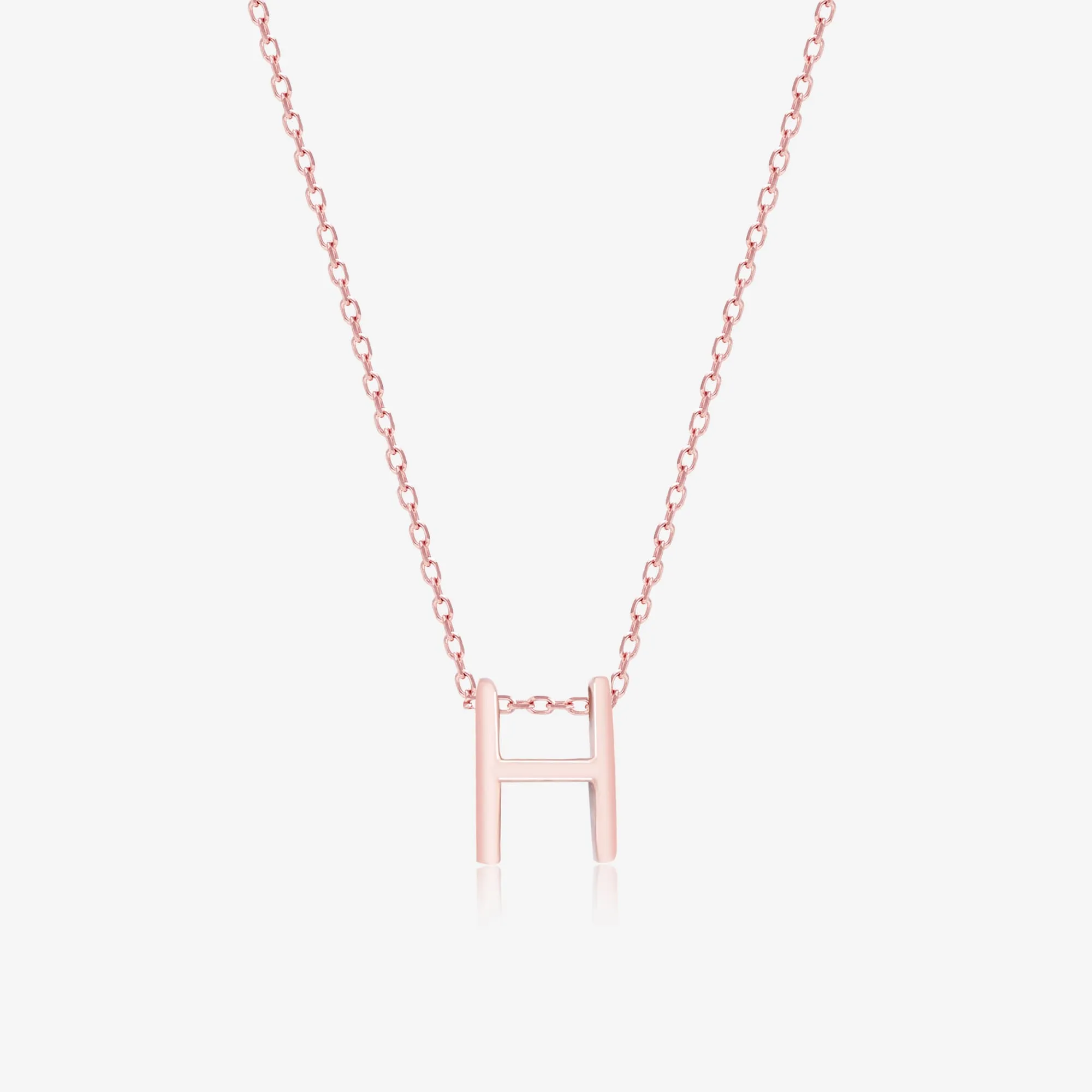 Harmony H Initial Necklace