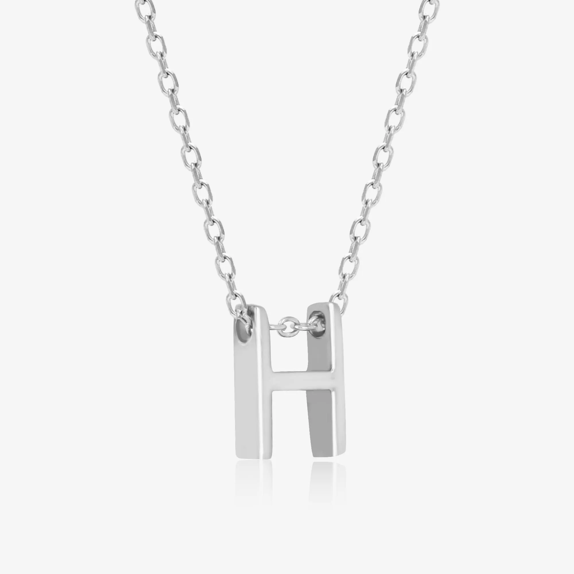 Harmony H Initial Necklace