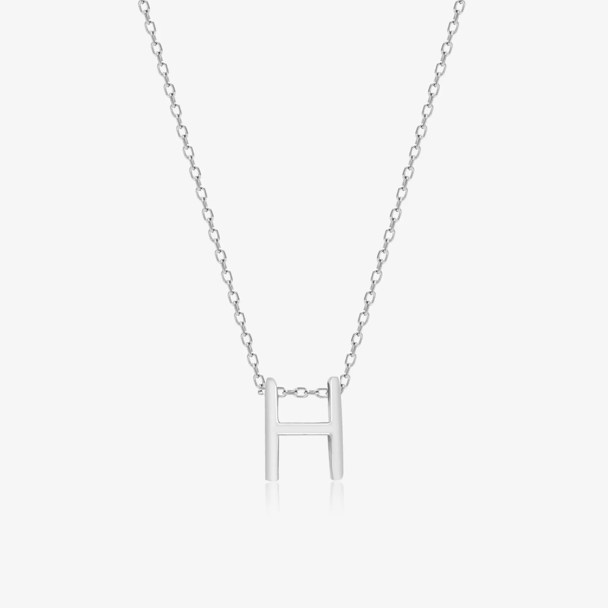 Harmony H Initial Necklace