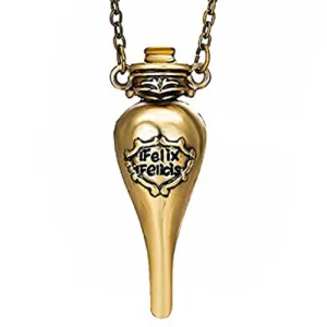 Harry Potter Felix Felicis Necklace Unisex pendant