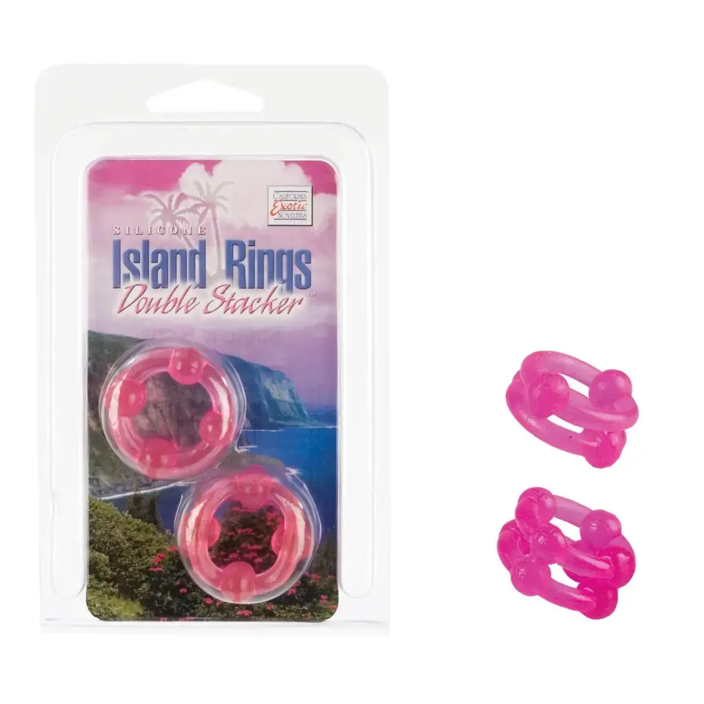 Island Rings Double Stacker