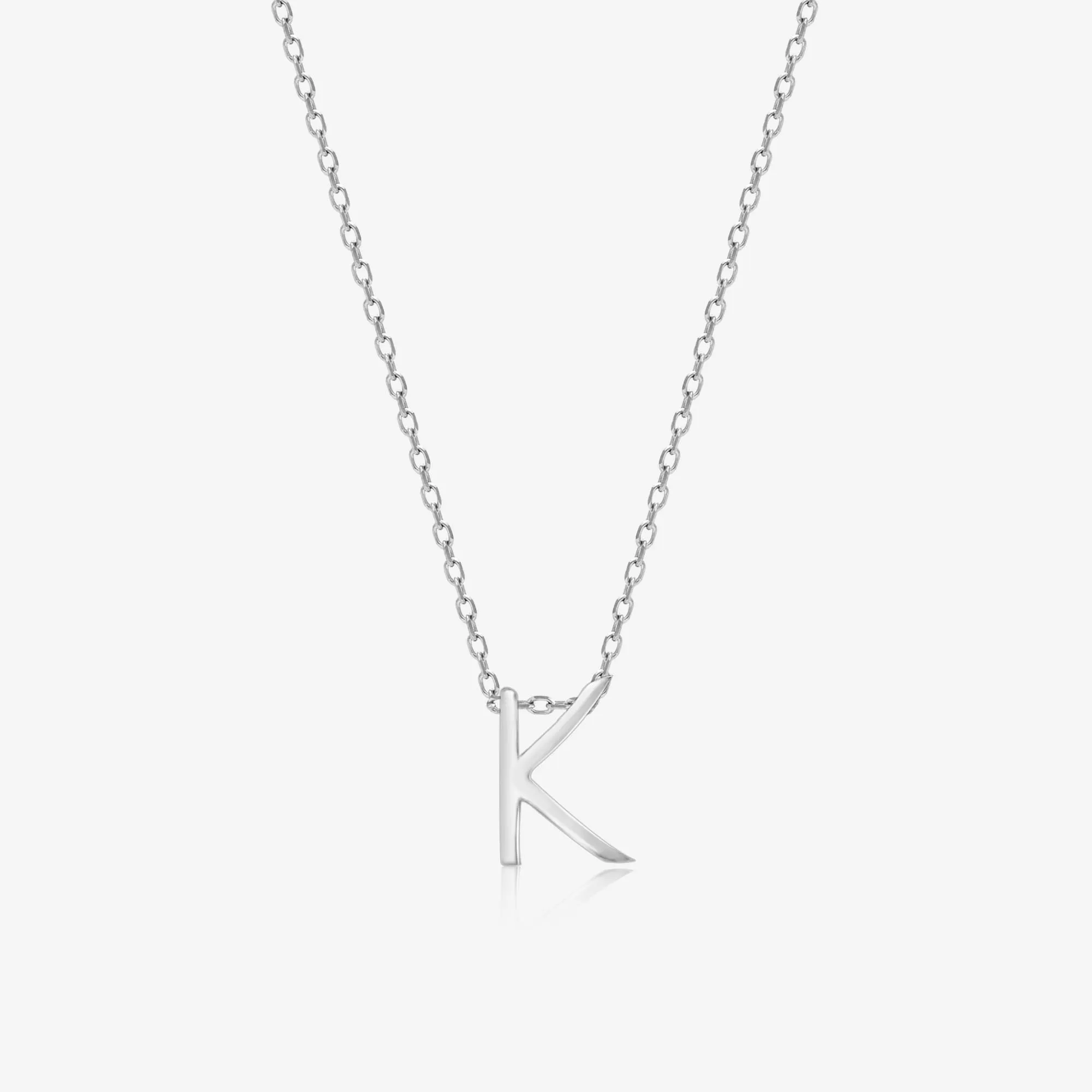 Kinetic K Initial Necklace