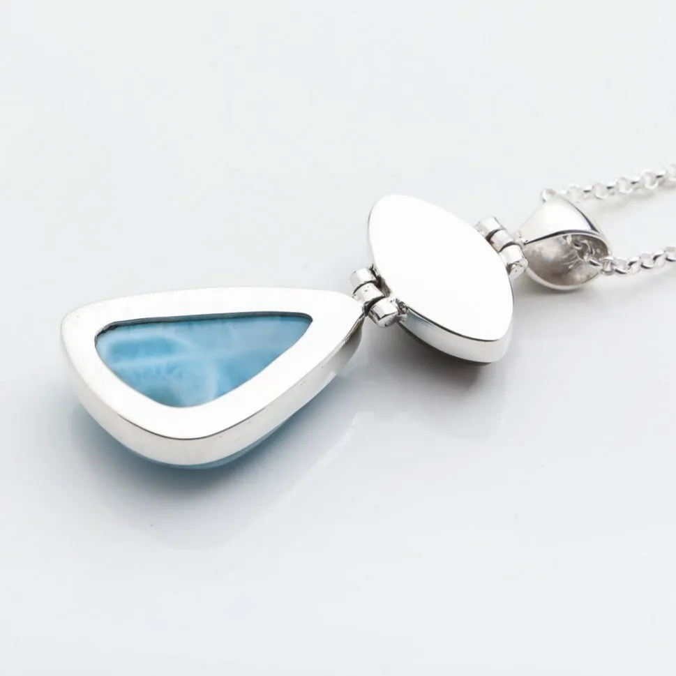 Larimar Amber Pendant Martina