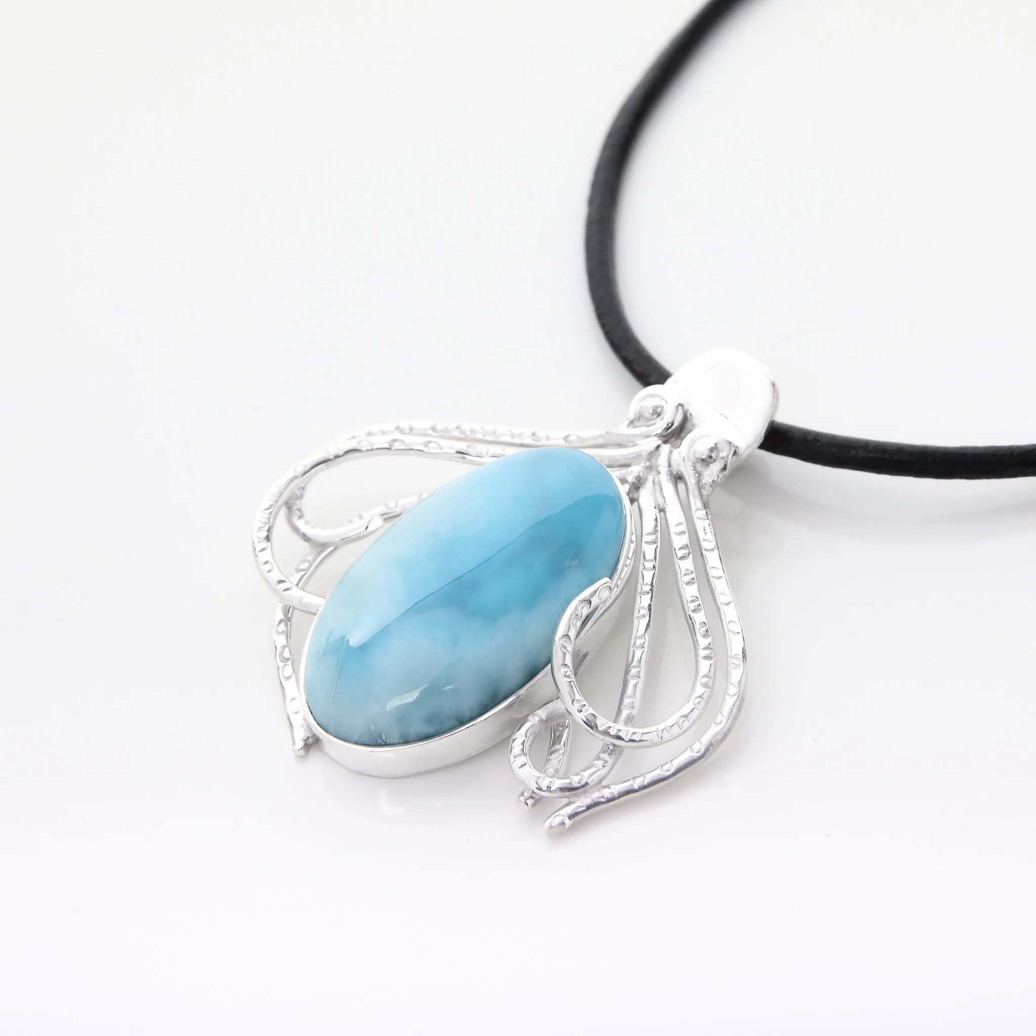 Larimar Octopus Pendant Lorraine