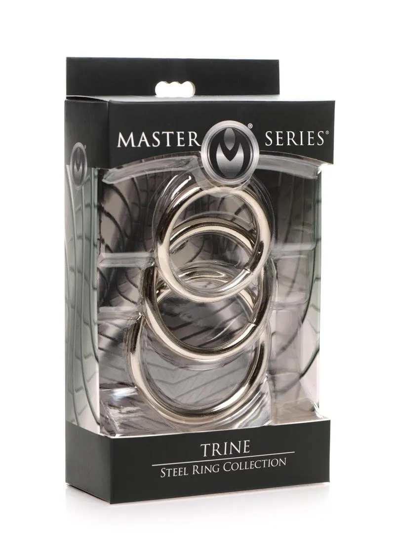 Master Series Trine Steel C-Ring Collection