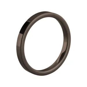 MelanO Ceramic Flat Ring - Chocolate