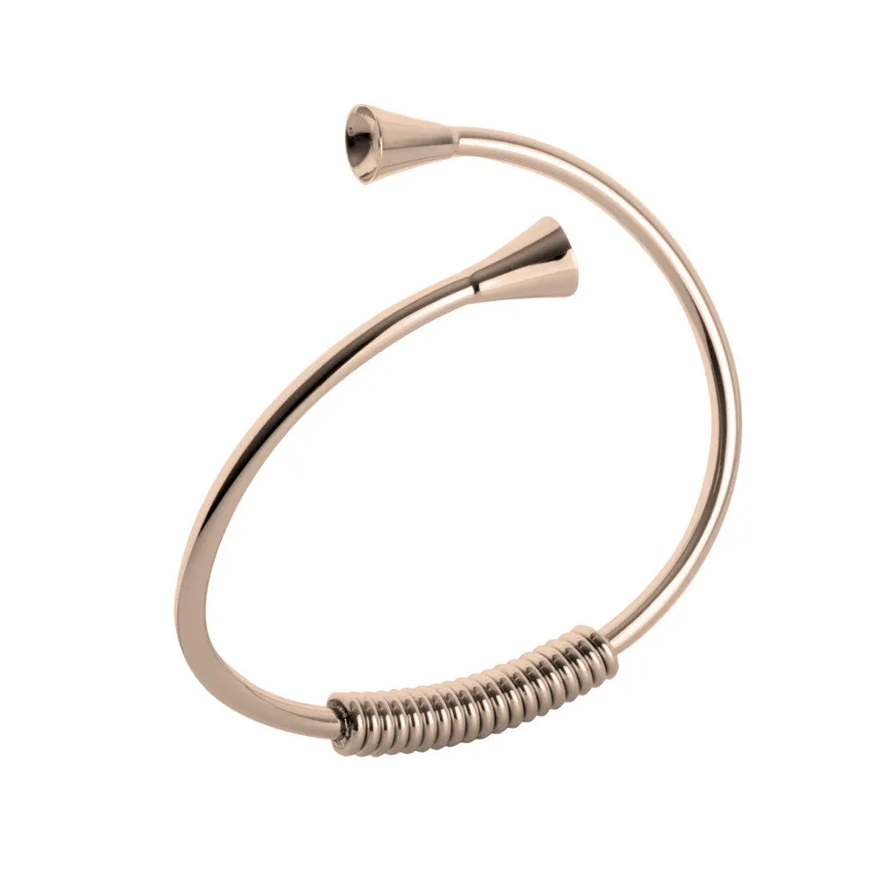 MelanO Crossover Twist Bangle - RG