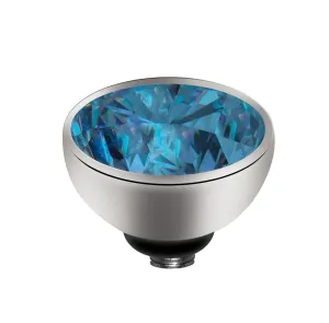 MelanO Round Gem 8mm - Spinel/SS