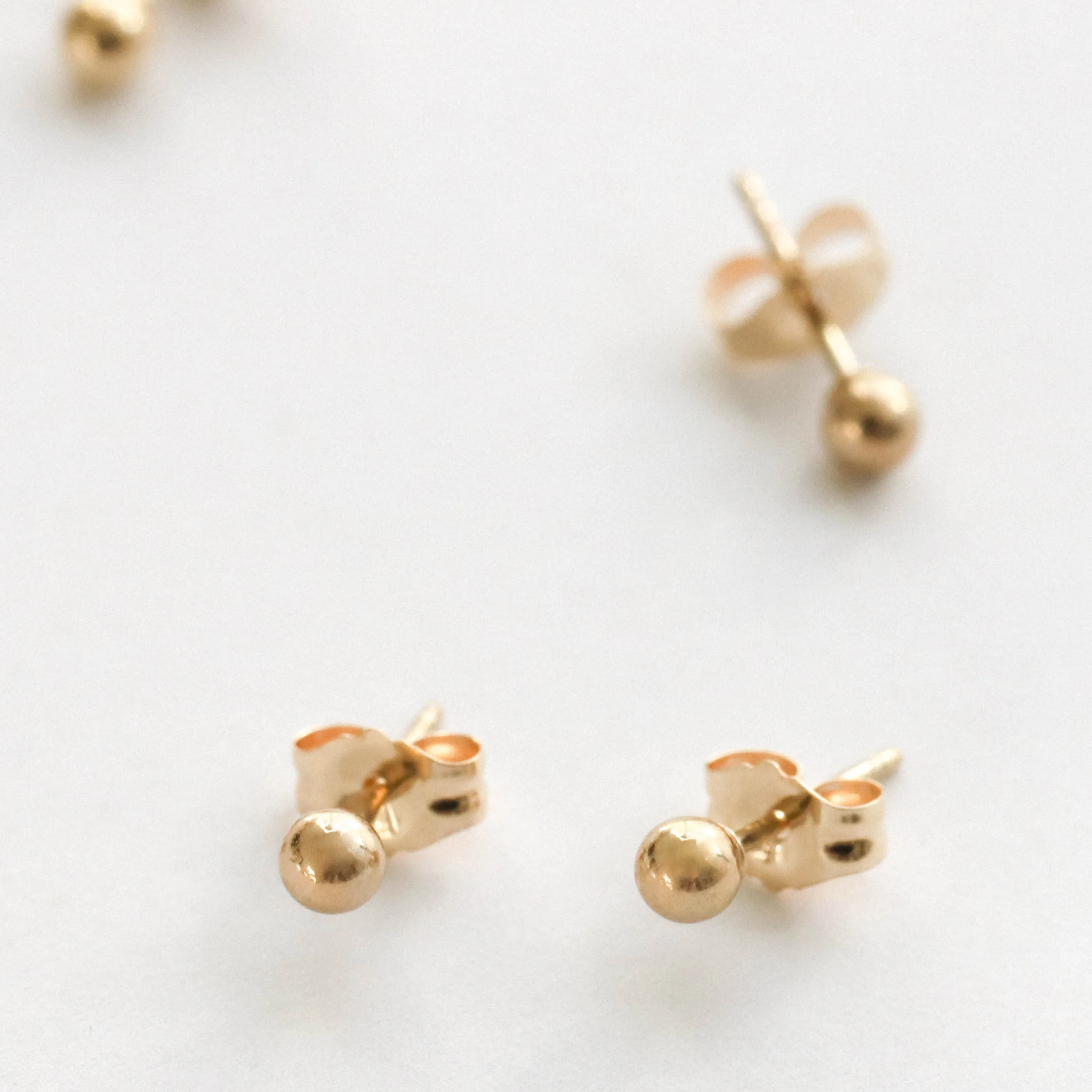 Montecito Studs - 14K Gold