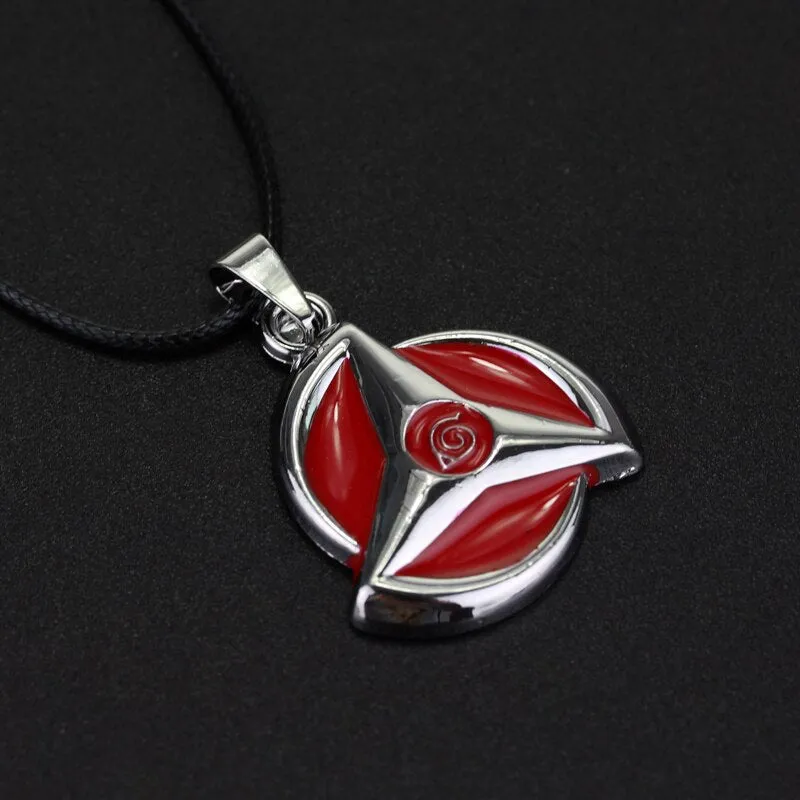 Naruto Necklace Kakashi Uzumaki Sharingan Anime Necklace Pendant Cosplay Fashion Jewellery