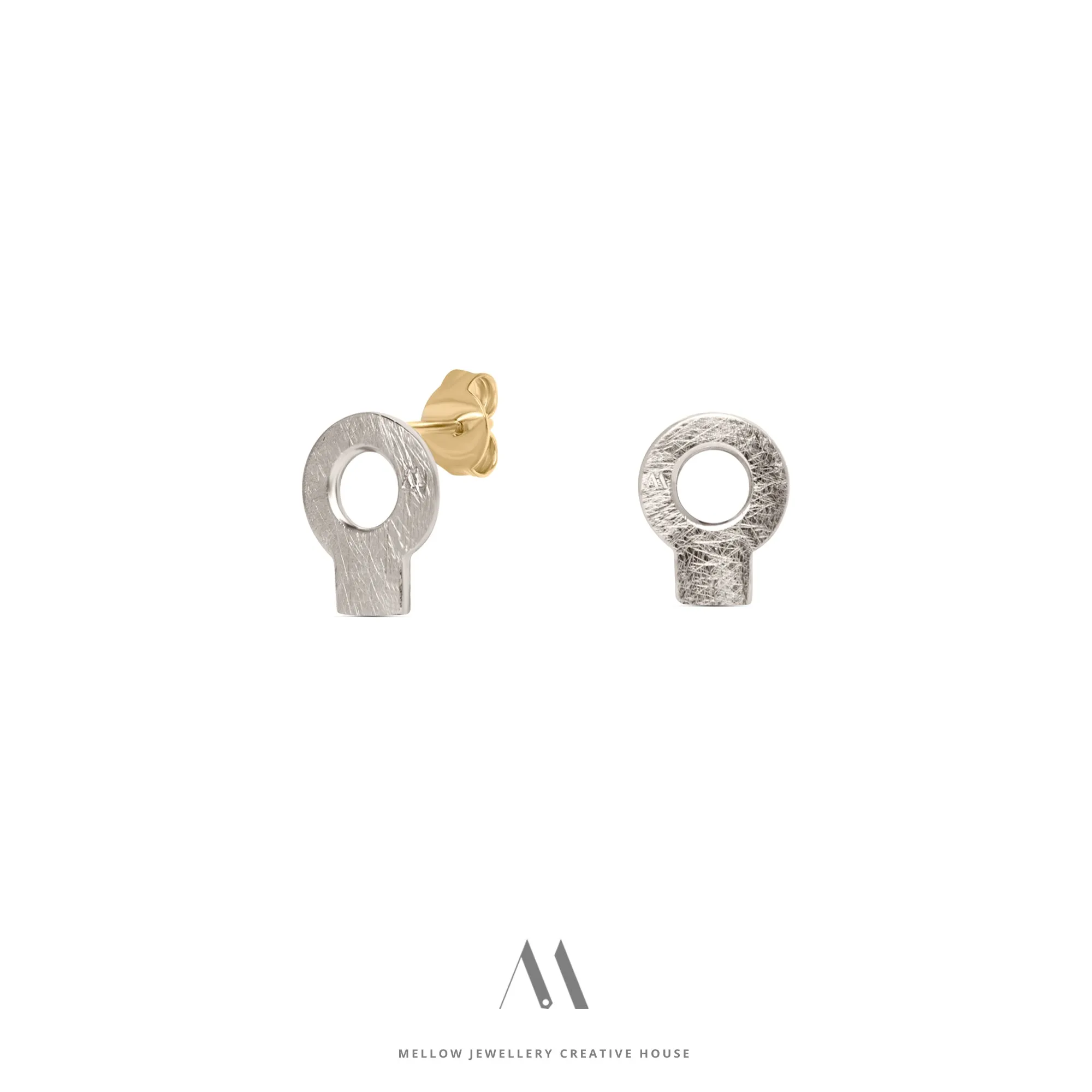 Solid gold earrings E3/Au70