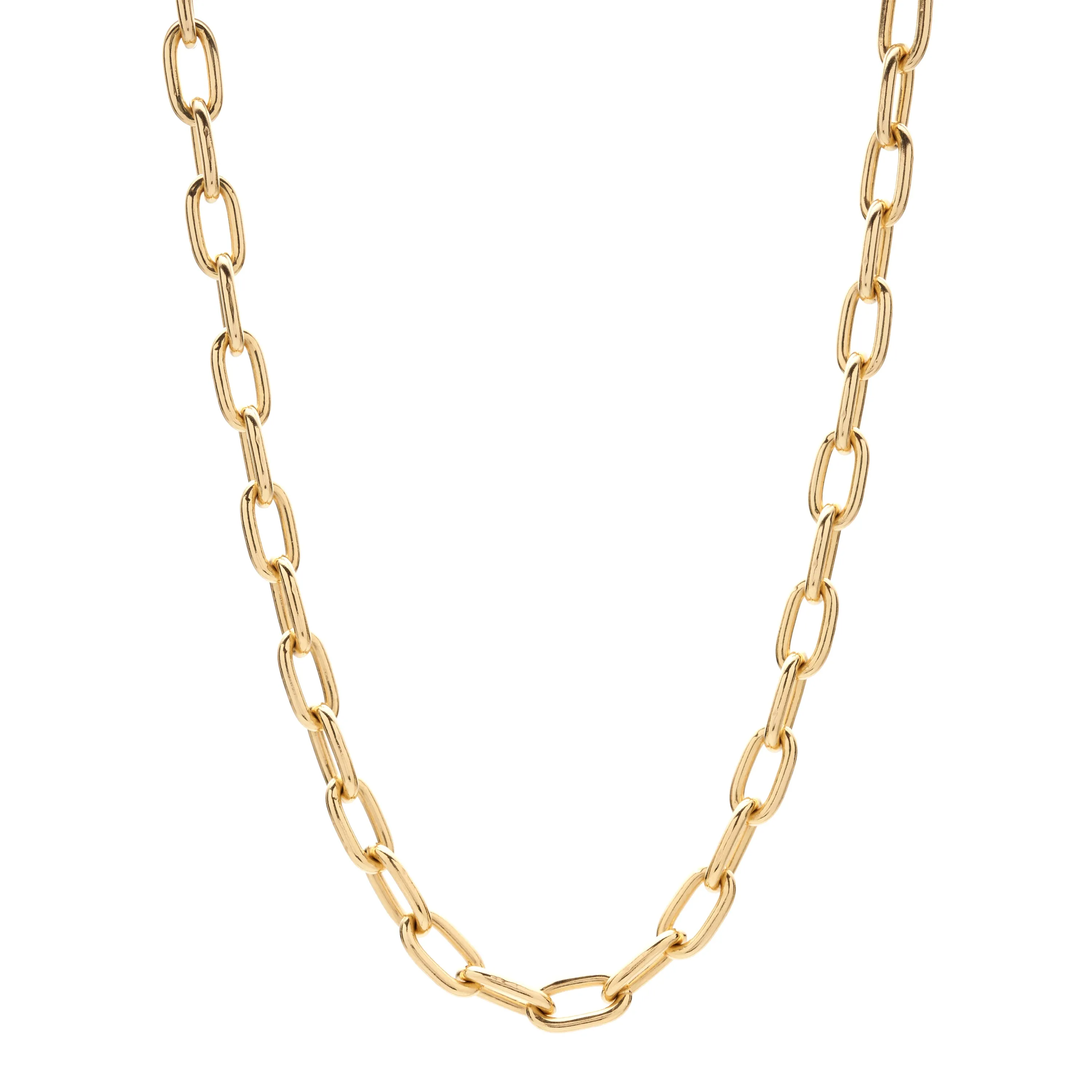 Stephanie Windsor 14k Heavy 180mm Oval Link Chain