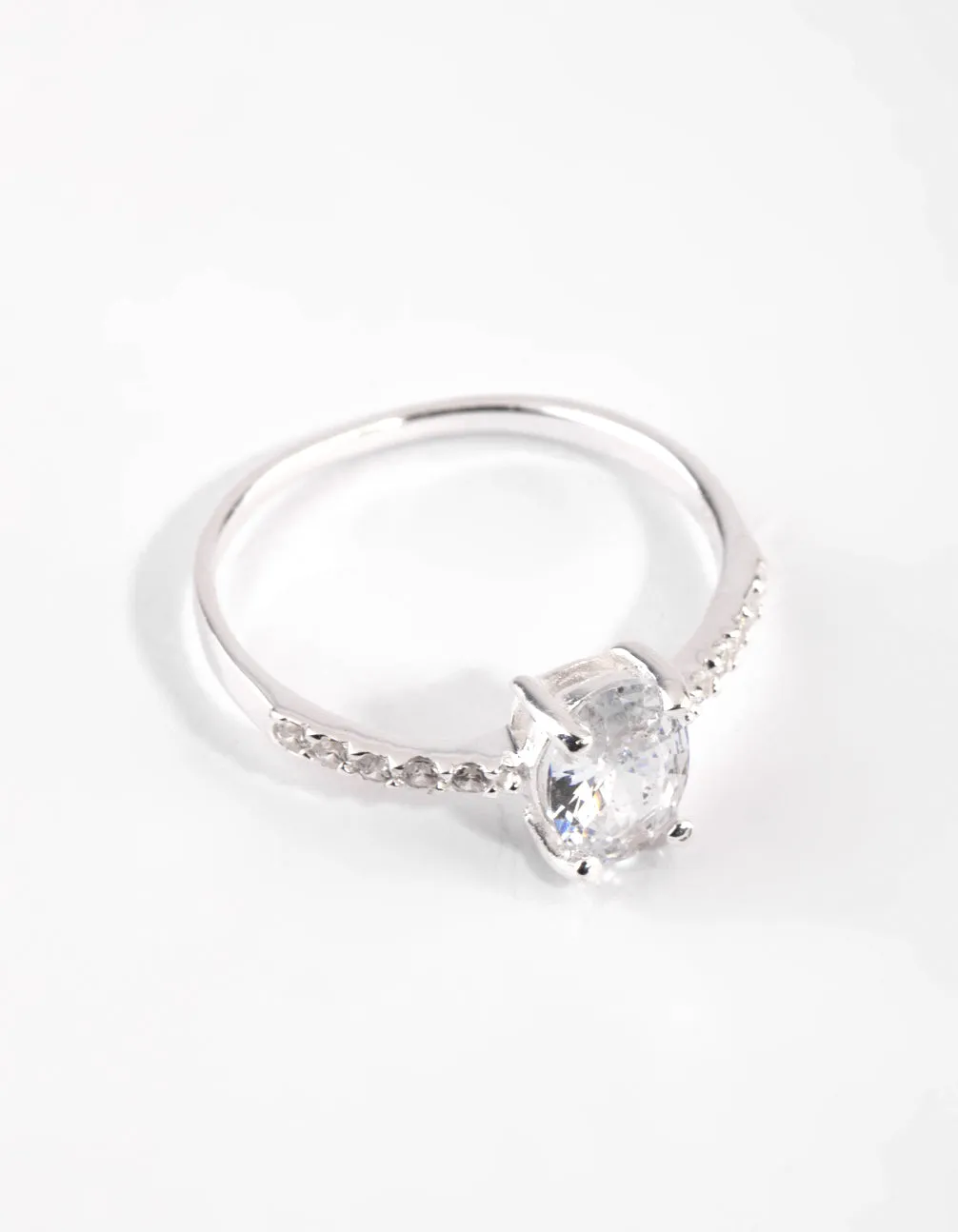 Sterling Silver Cubic Zirconia Ring