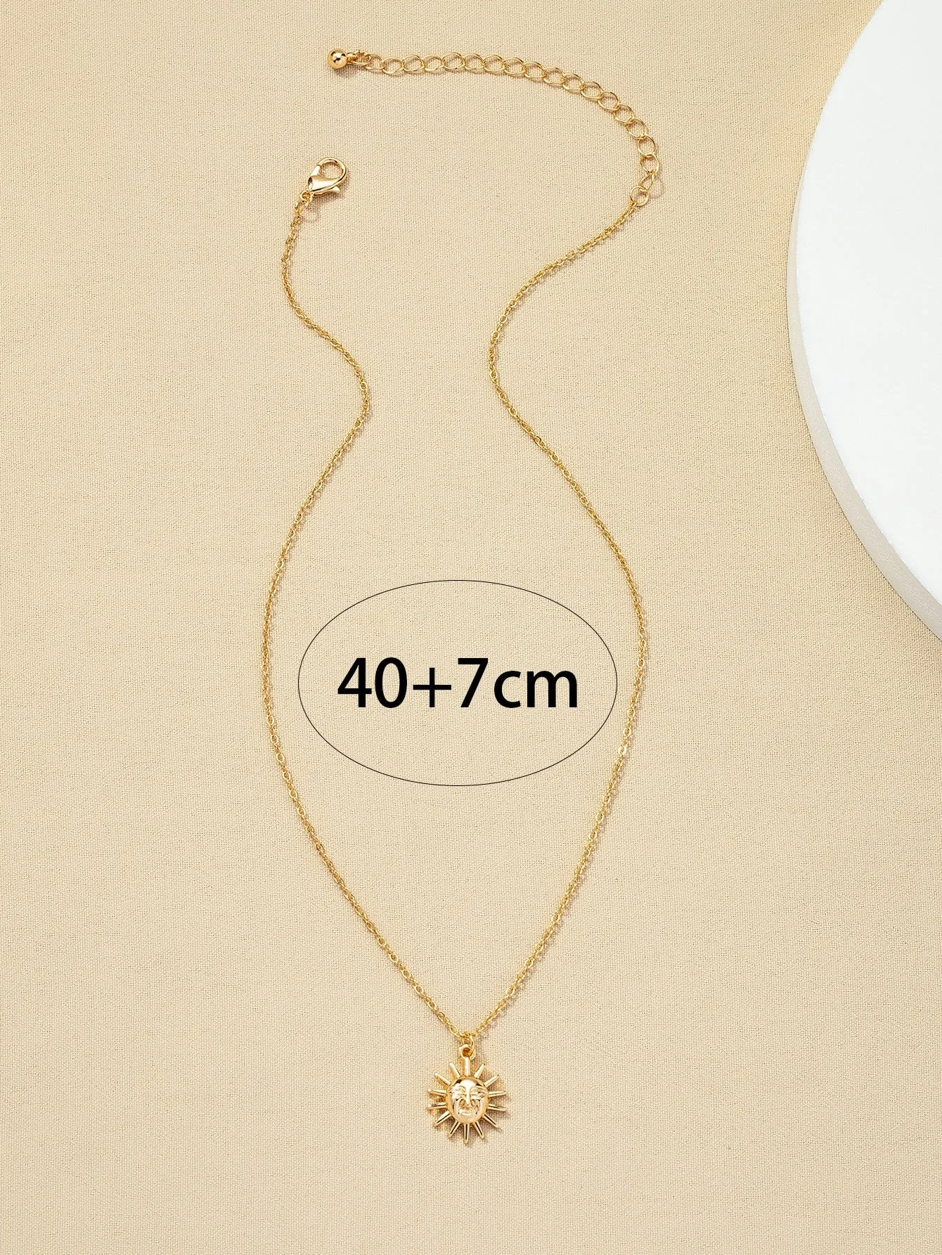 Sun Pendant Necklace for Women Girls Accessories Jewelry Gifts Gift for Her