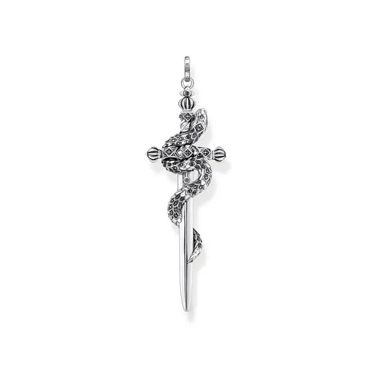 Thomas Sabo Pendant Blackened Sword With Snake PE943-643-11